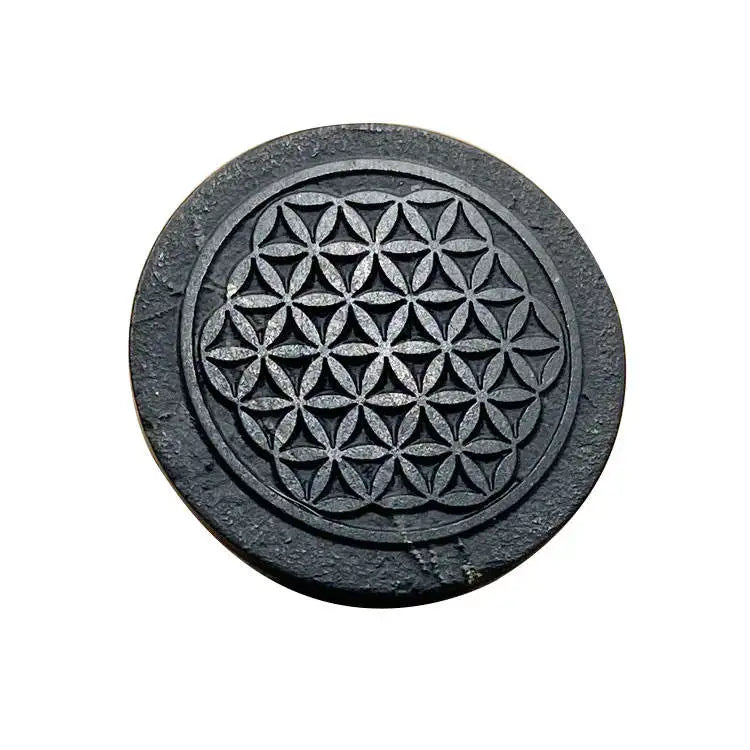 Shungite Anti-Radiation Phone Stickers – EMF Protection Plates from Russia