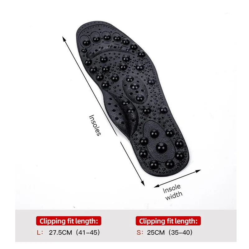 Magnetic Comfort Insoles — Walk-On Massage Inserts