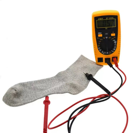 Heal by Nature Conductive Socks — 25% Silver Ankle (8-Pair Pack)