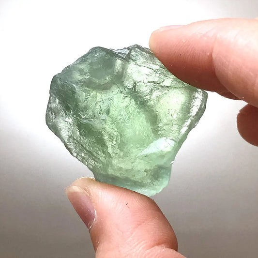 Raw Green Fluorite – Clarity, Focus & Positive Energy