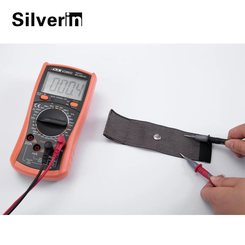 Silver-Fiber Grounding Wrist Band — Conductive Therapy Strap
