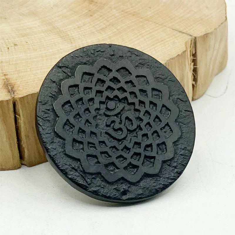 Shungite Anti-Radiation Phone Stickers – EMF Protection Plates from Russia