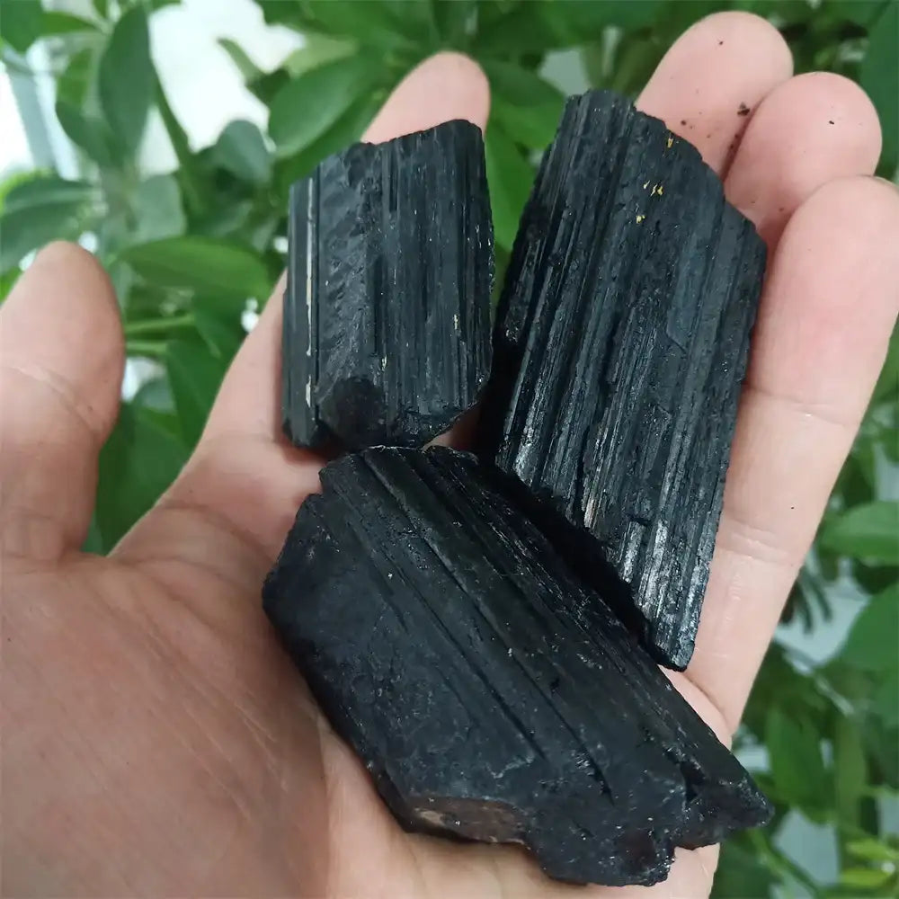 Natural Black Tourmaline Crystal – High Quality Healing & Energy Stone