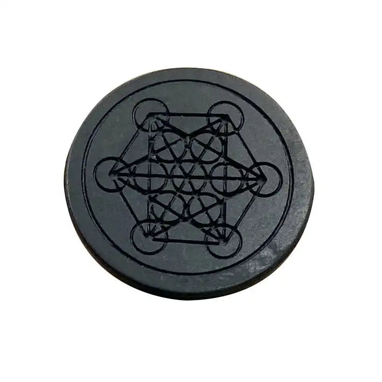 Shungite Anti-Radiation Phone Stickers – EMF Protection Plates from Russia