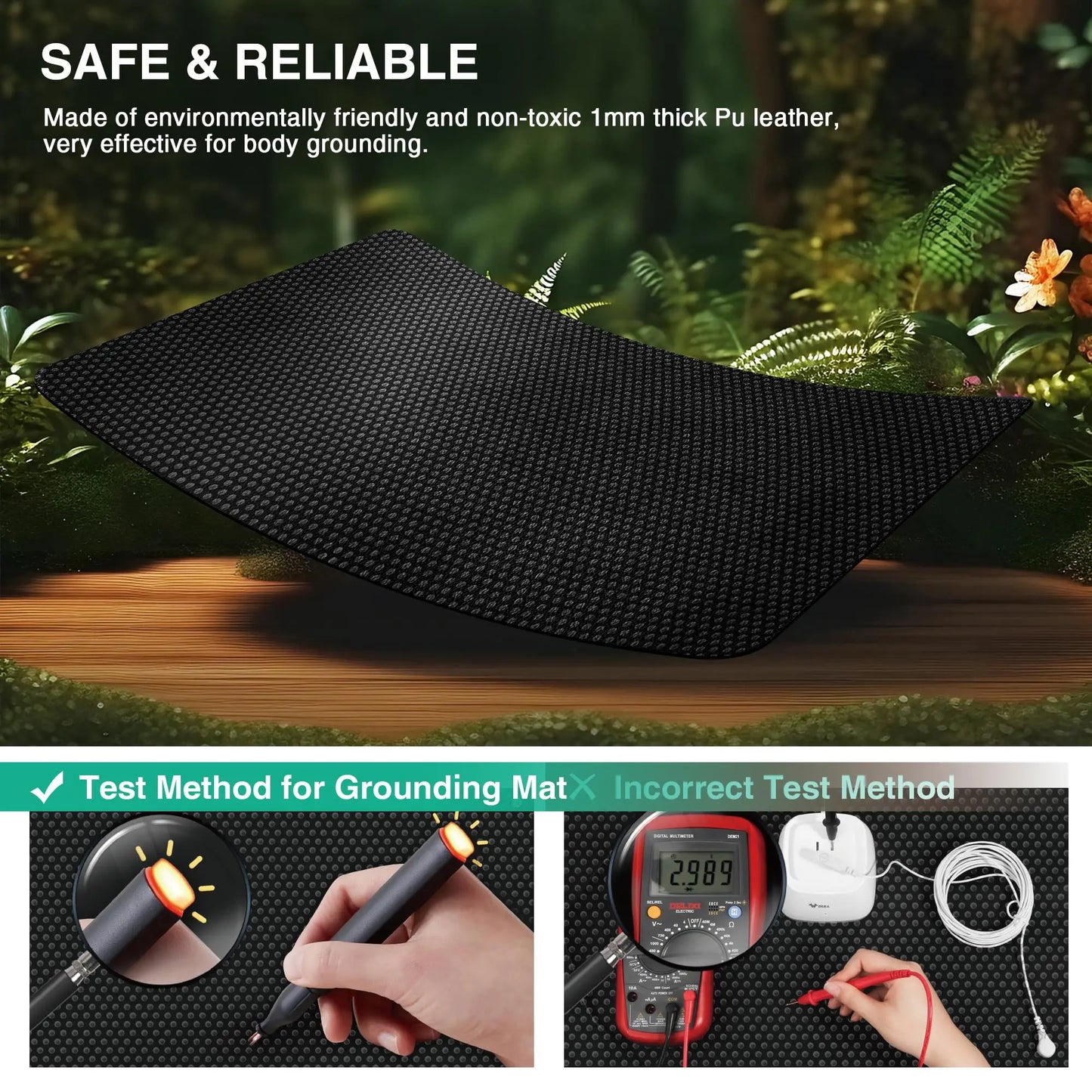Earthing Bed Mat — Indoor/Outdoor