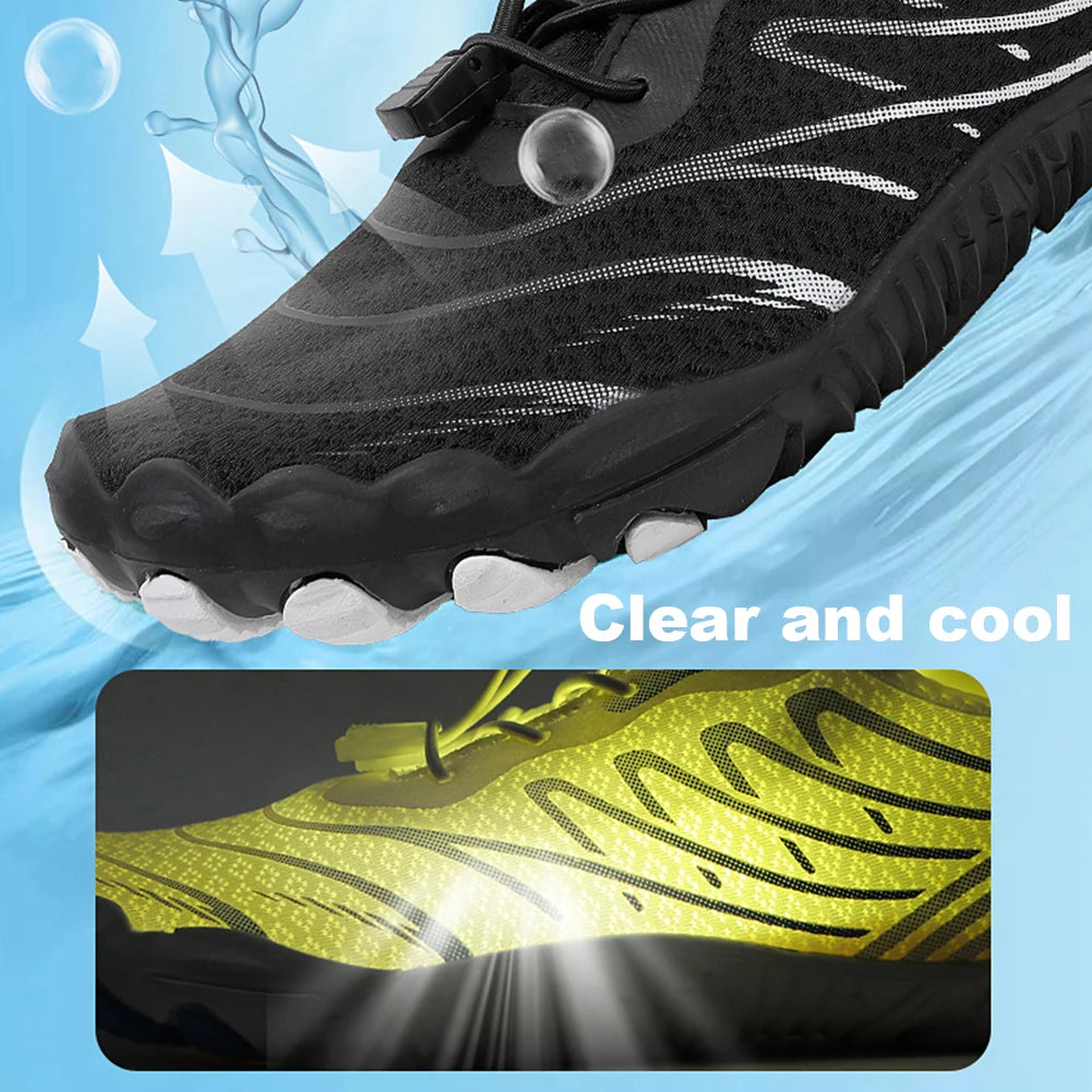 Grounding Shoes with Copper Breathable Aqua Shoes Non Slip Unisex Water Shoes Quick-Dry Lightweight Barefoot Shoes for Outdoor