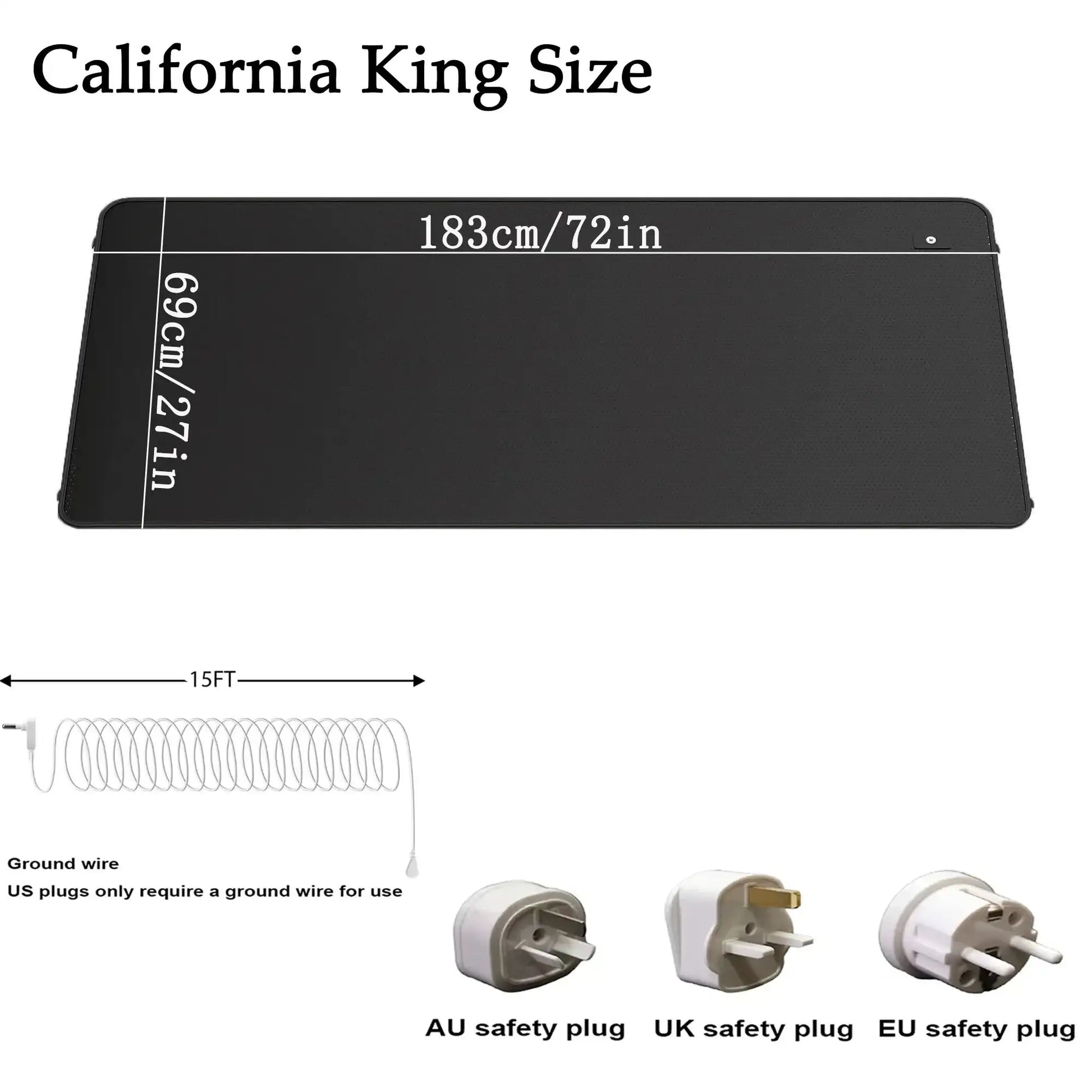 Earthing Bed Mat — Indoor/Outdoor