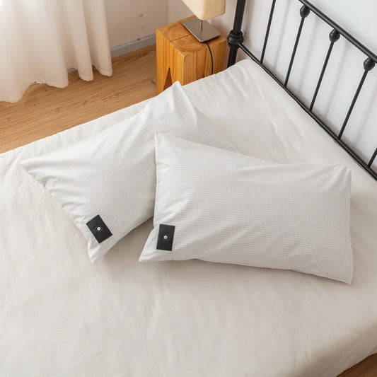 Grounding Pillowcase — Cotton with Silver Fiber + Cord (1pc)