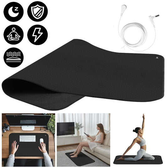 Grounding Mat — Conductive Earthing Rug for Sleep & Balance