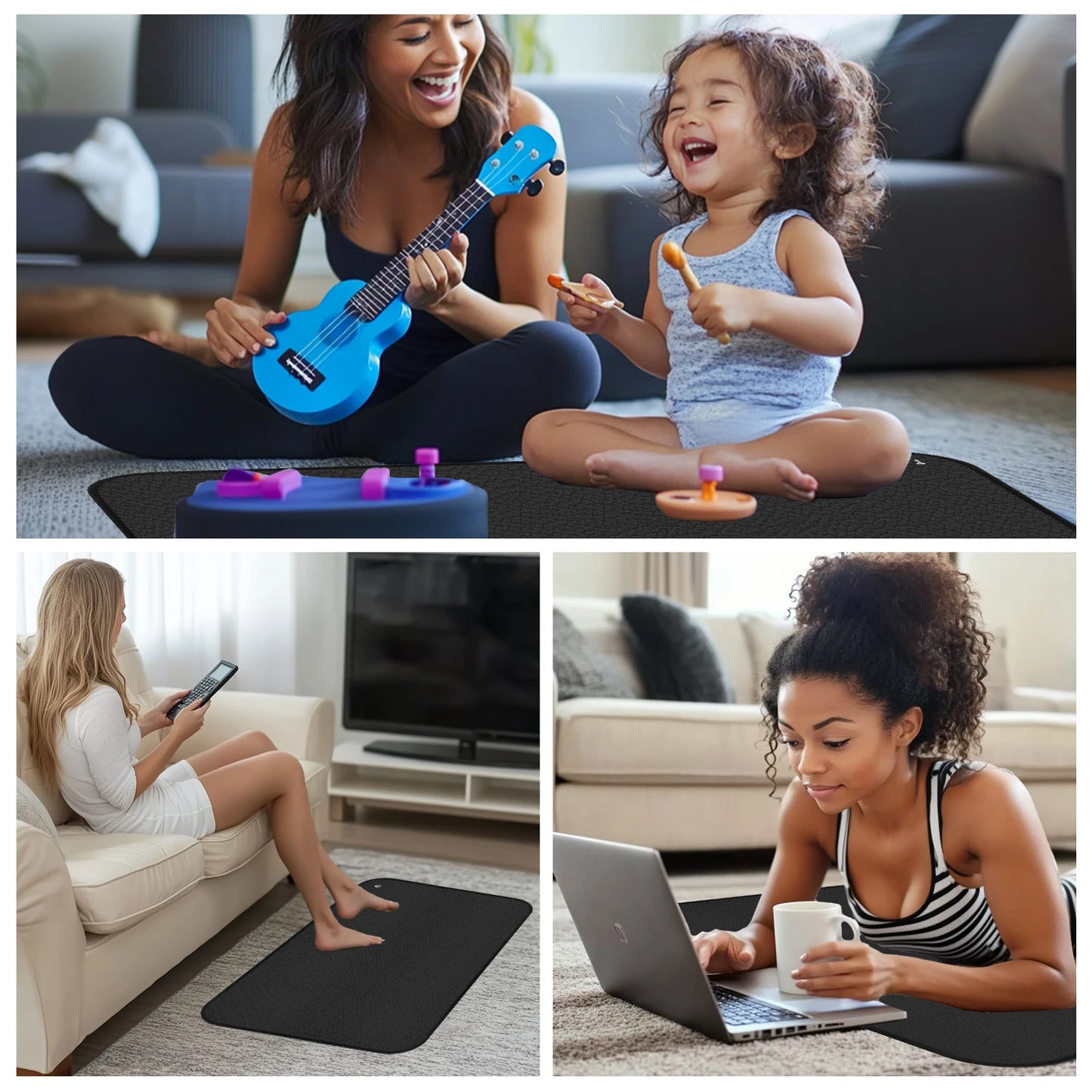 Grounding Mat — Conductive Earthing Rug for Sleep & Balance