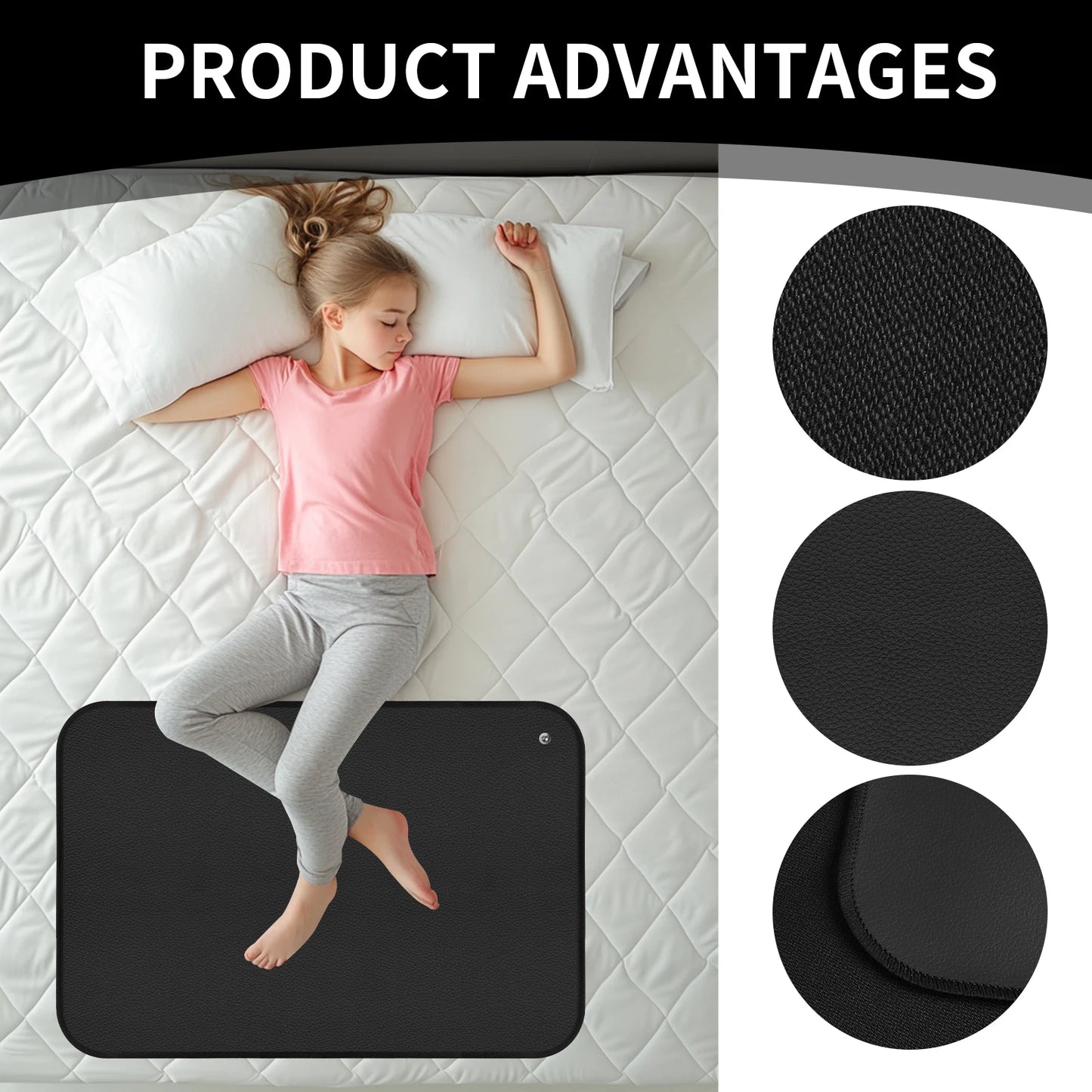 Grounding Mat — Conductive Earthing Rug for Sleep & Balance