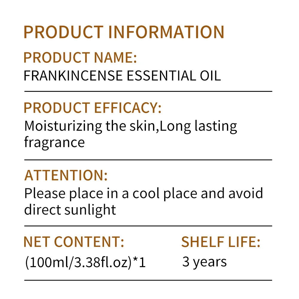 Frankincense Essential Oil — 100% Pure Aromatherapy