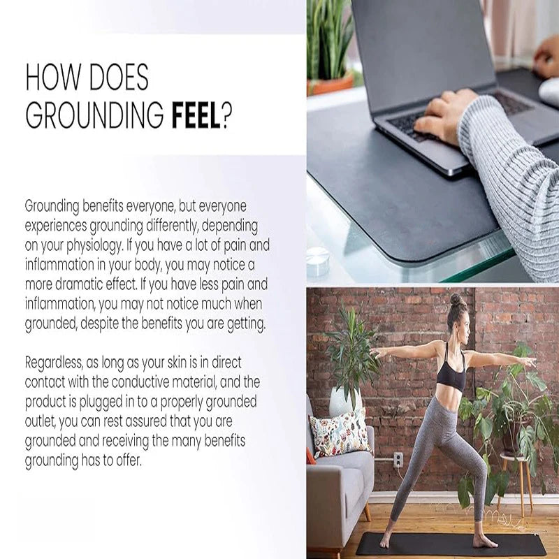 Grounding Mat — Conductive Earthing Rug for Sleep & Balance