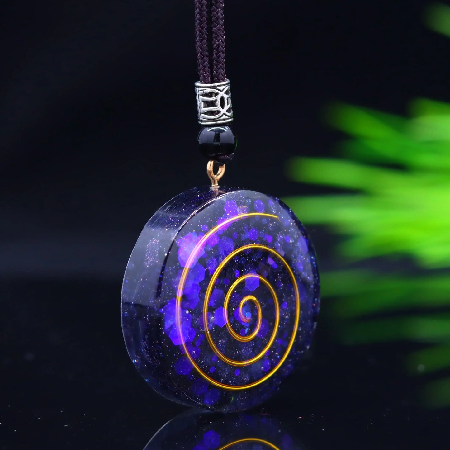 Orgonite Pendant – EMF Protection & Chakra Healing Necklace