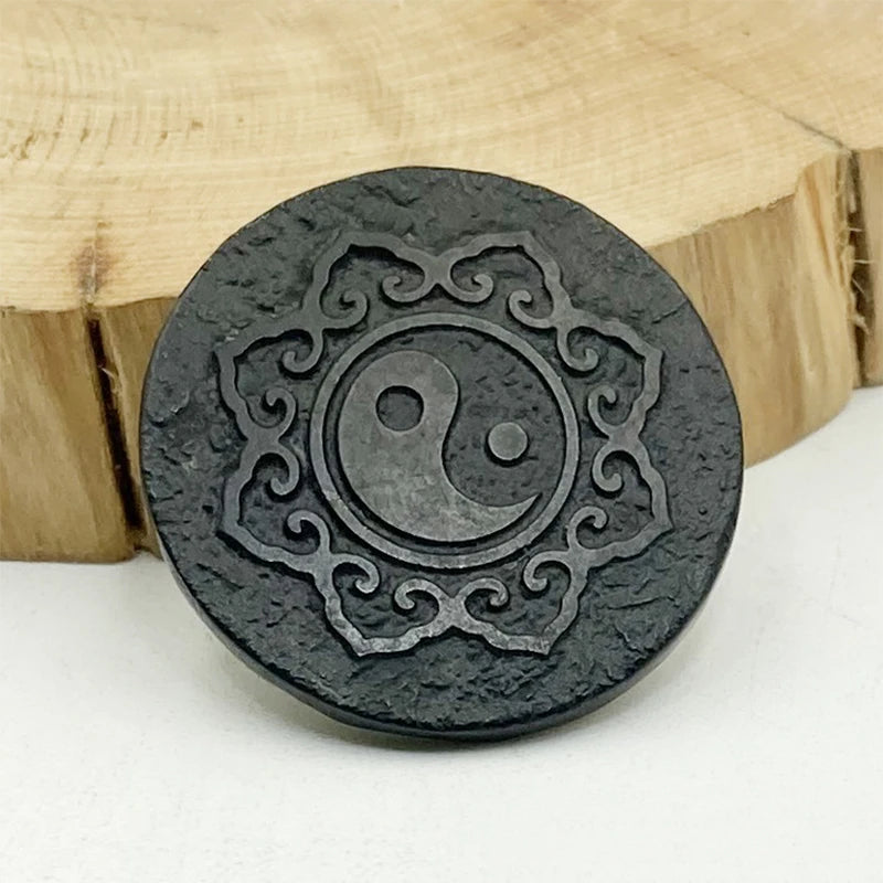 Shungite Anti-Radiation Phone Stickers – EMF Protection Plates from Russia