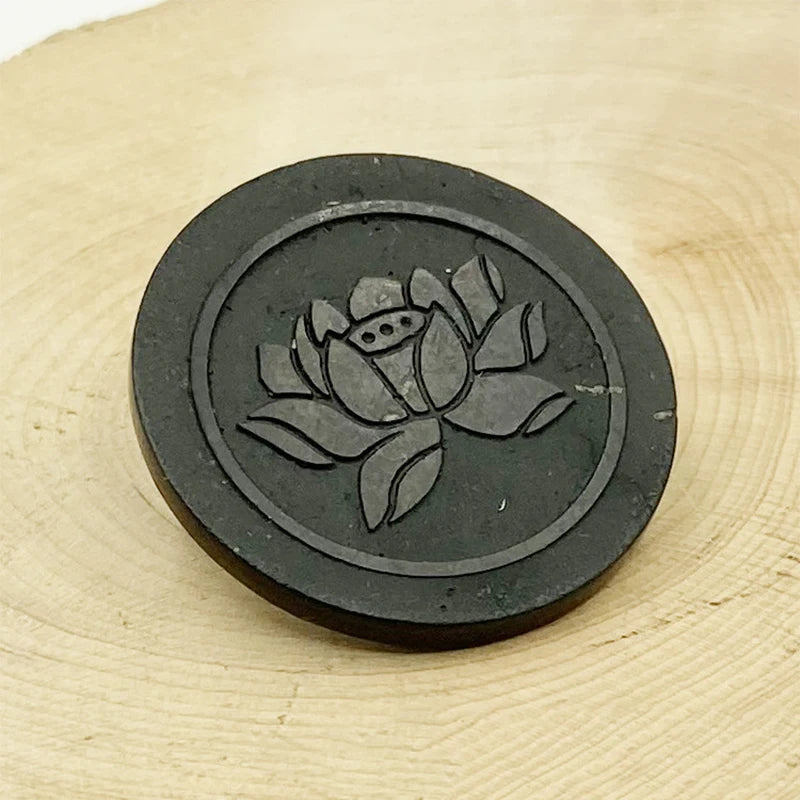 Shungite Anti-Radiation Phone Stickers – EMF Protection Plates from Russia