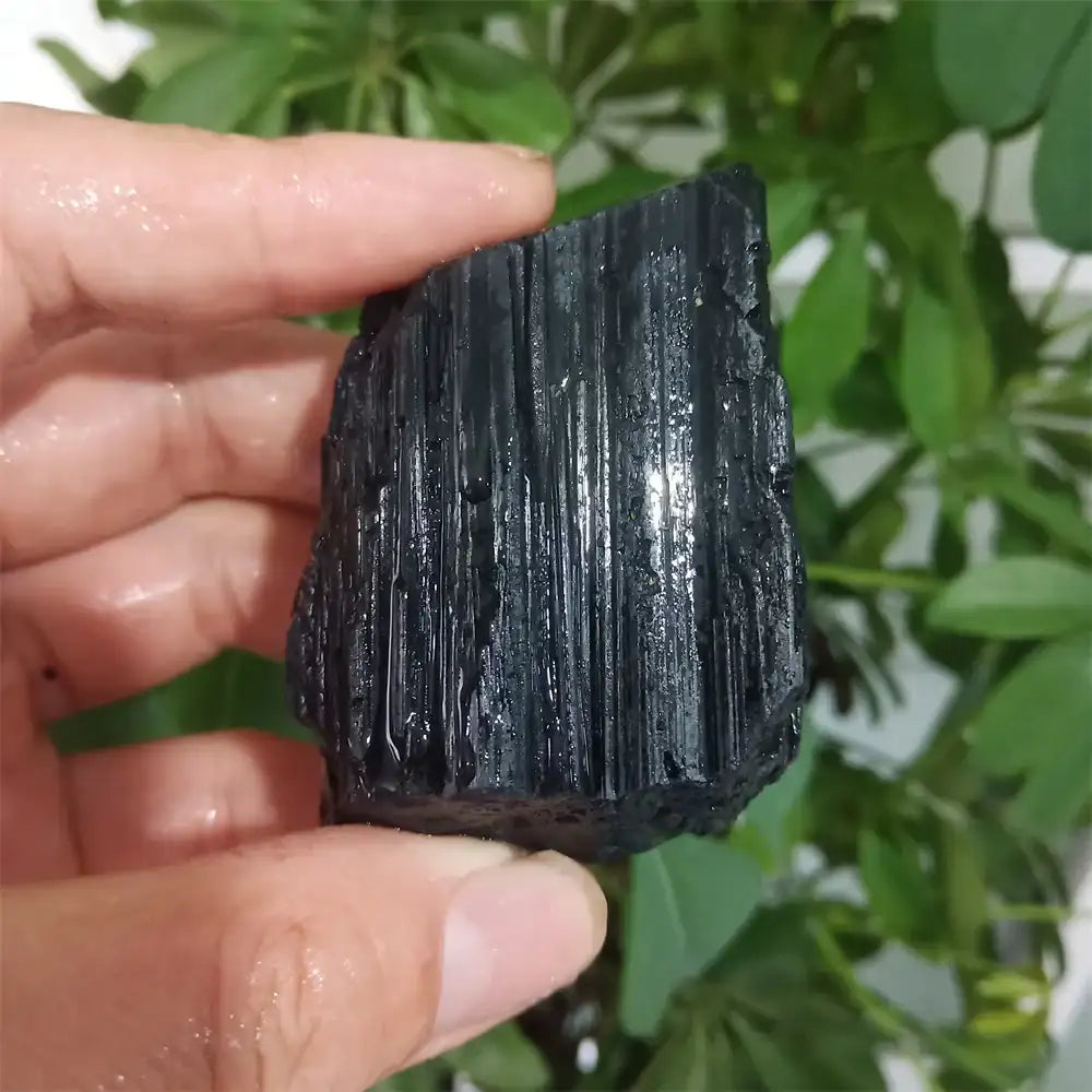 Natural Black Tourmaline Crystal – High Quality Healing & Energy Stone