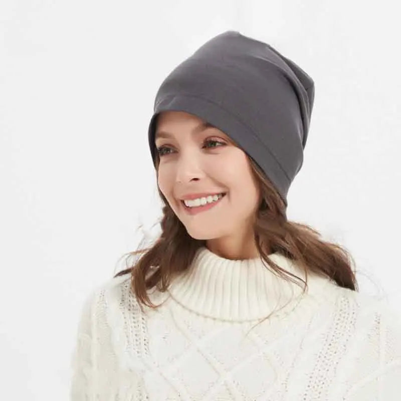 Silver Fiber RF/EMF Shielding Beanie — Unisex