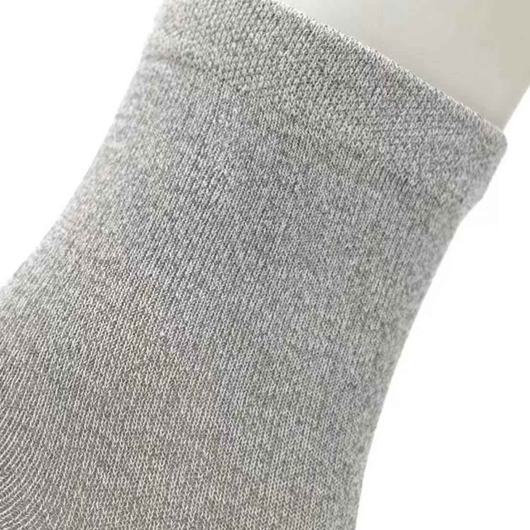 Heal by Nature Conductive Socks — 25% Silver Ankle (8-Pair Pack)