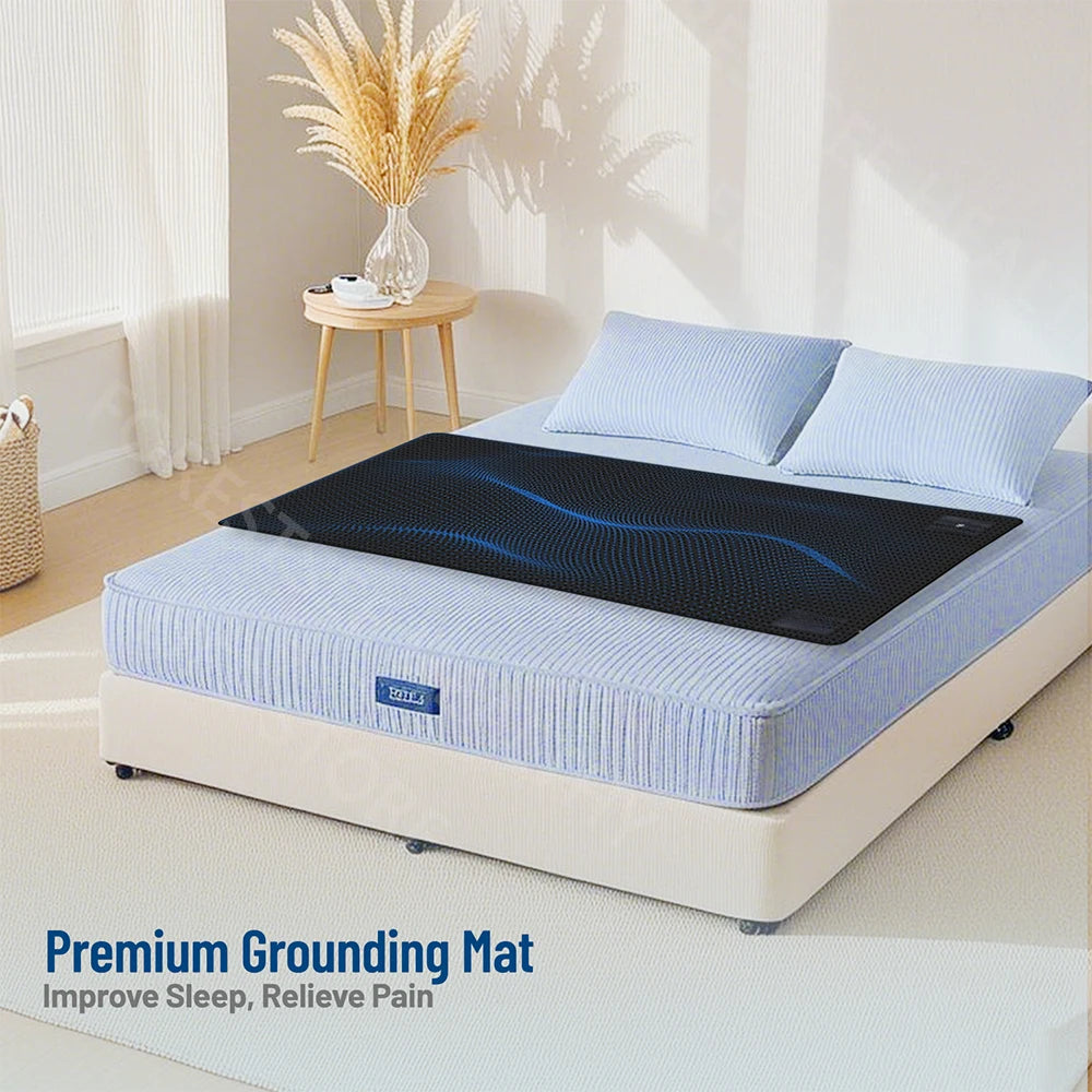 Premium Bedside Grounding Mat — Mattress/Under-Sheet