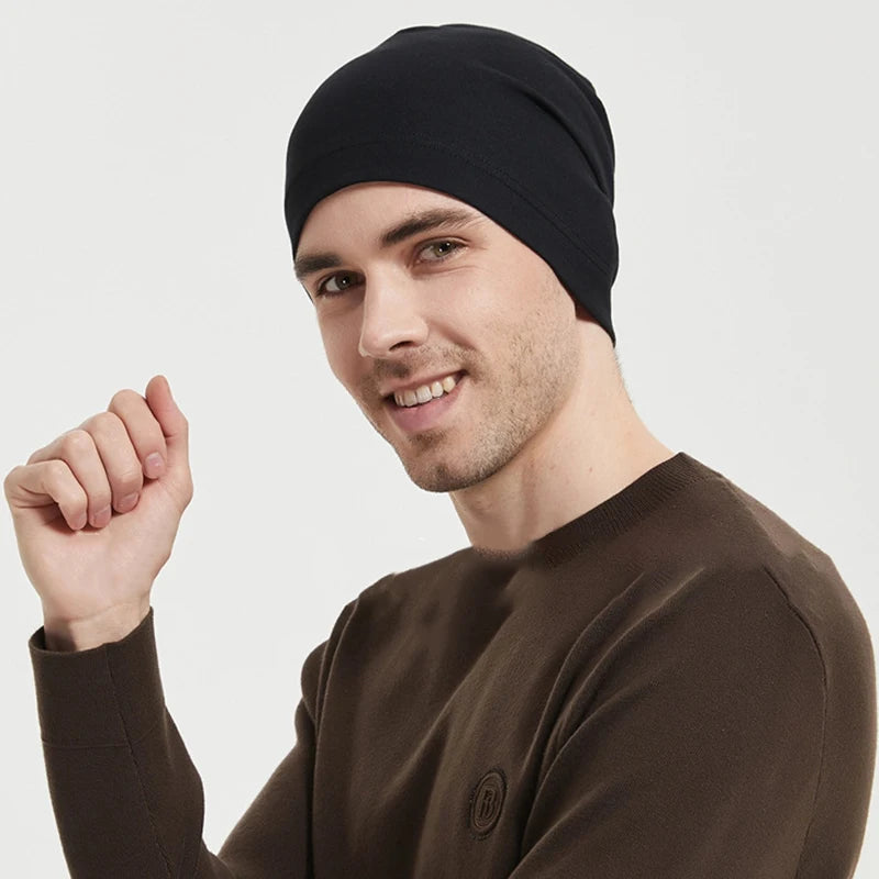 Silver Fiber RF/EMF Shielding Beanie — Unisex