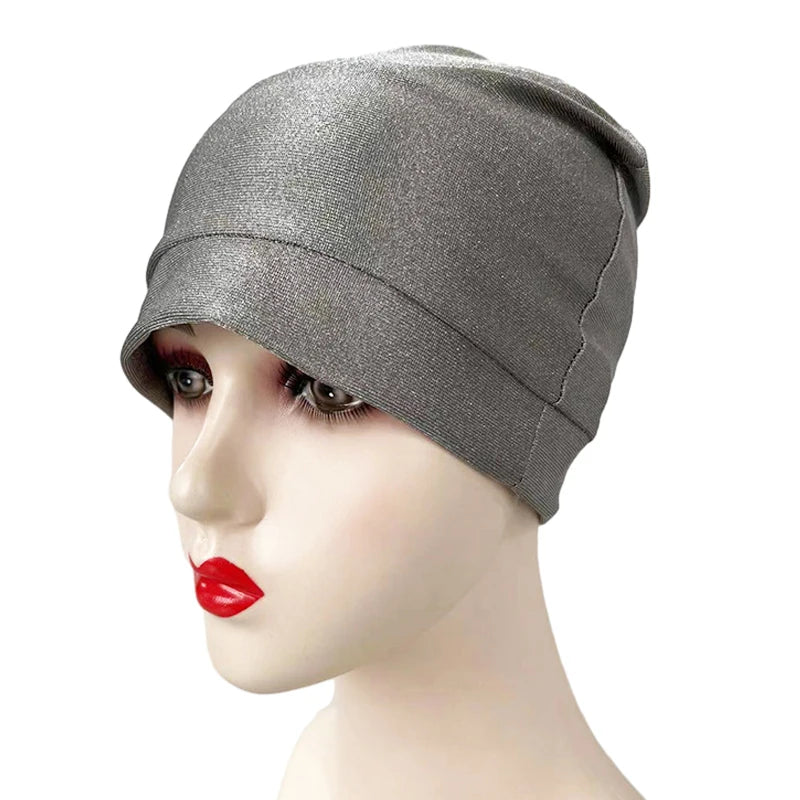 Silver Fiber RF/EMF Shielding Beanie — Unisex
