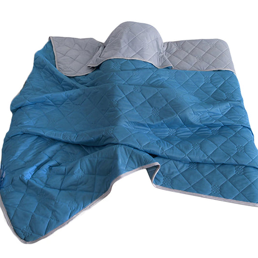 Breathable Cooling Blanket — Lightweight, Washable Summer Comforter