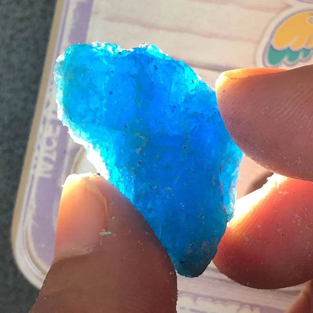 Raw Blue Apatite Crystal – Natural Healing Stone for Reiki & Meditation