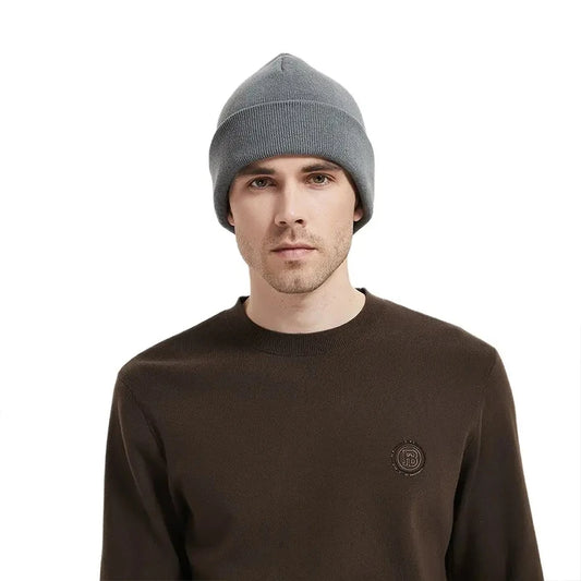 Silver Fiber RF/EMF Shielding Beanie — Unisex
