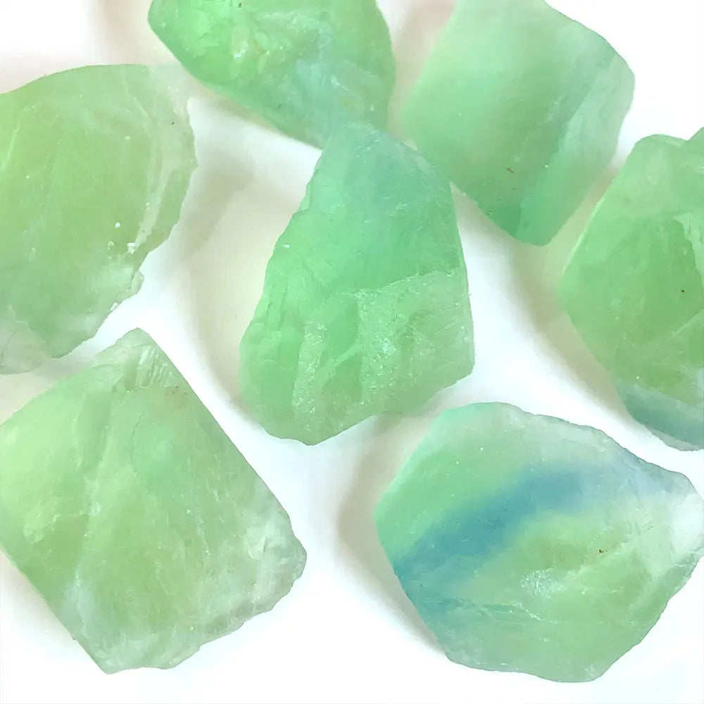 Raw Green Fluorite – Clarity, Focus & Positive Energy
