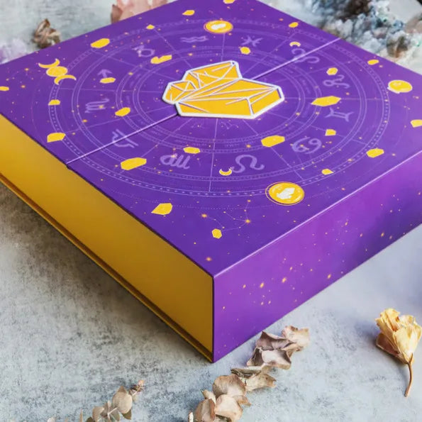 Halloween Crystal Surprise Calendar — 24-Day Reiki Stone Gift Set