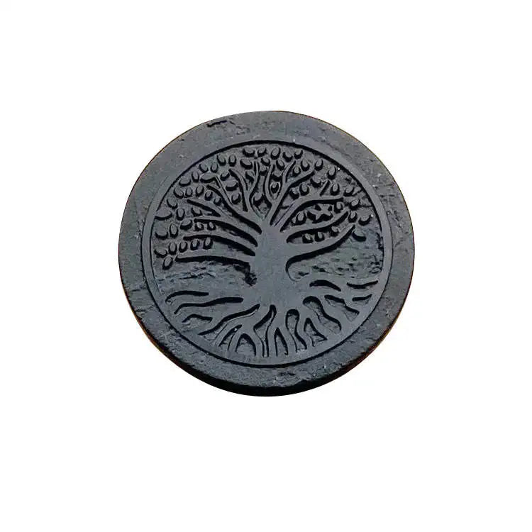 Shungite Anti-Radiation Phone Stickers – EMF Protection Plates from Russia