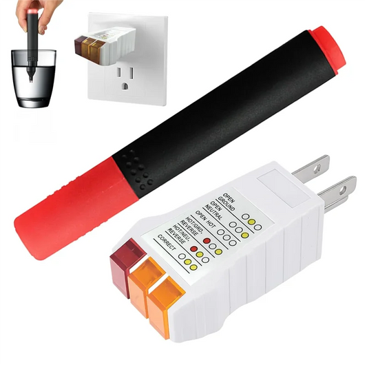 Grounding Tester Kit — Outlet Checker + Conductivity Pen