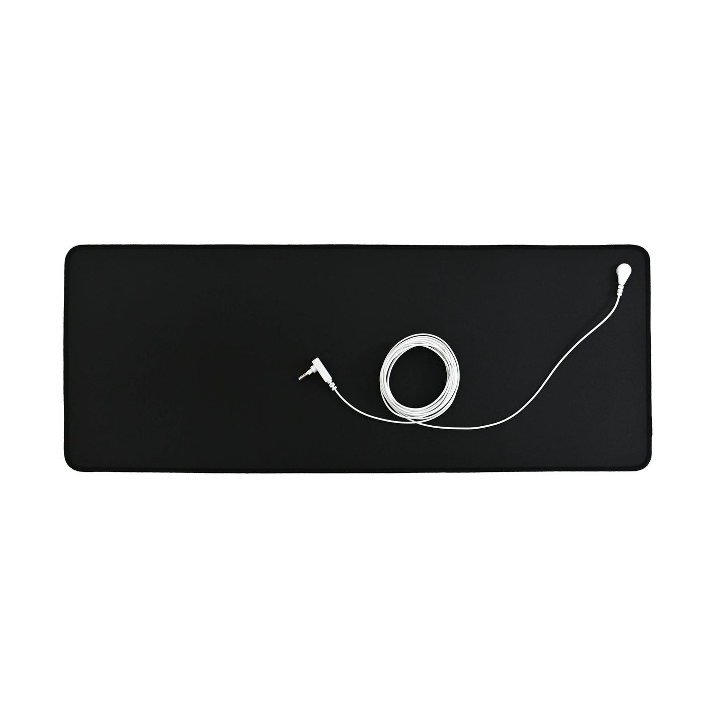 Premium Grounding Mat Kit (Dual 15-ft Cords) — Earthing Mat for Sleep, Focus & Calm