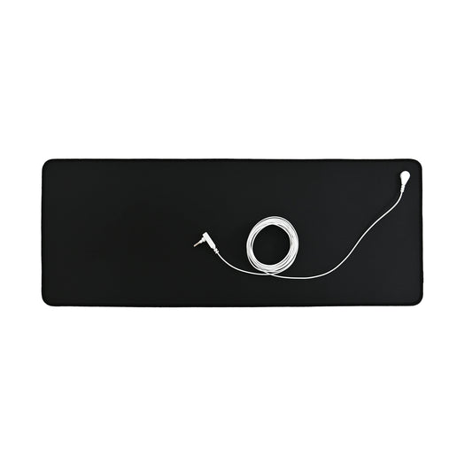 Premium Grounding Mat Kit (Dual 15-ft Cords) — Earthing Mat for Sleep, Focus & Calm